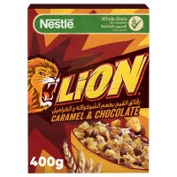 NESTLE Lion Cereal Chocolate & Caramel 400g