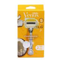 Gillette 657 Venus Comfortglide Coconut With Olay + 2 Refill