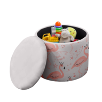 Ottoman Flamingo Kids 38X38X24Cm