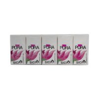 PURA Pocket Pack Tissues 4Ply 10Tissuesx10Boxes
