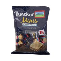 LOACKER Minis Chocolate Wafers 15pcsx10g