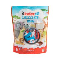 KINDER Milk Chocolate Mini Bar 20pcs, 120g