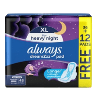 Always Dreams Maxi Sanitary Pads XL 48s @SP