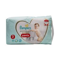 Pampers Premium Care Baby Pants Size 3, 56pcs