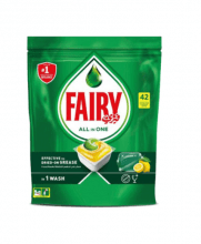 FAIRY All In One Automatic Dishwasher Capsule 42's