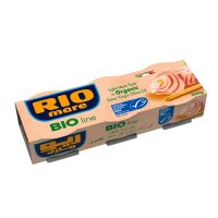 RIO MARE Light Meat Tuna in Organic Extra Virgin Oil 65g, 3pcs