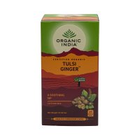 Organic India Tulsi Ginger Drink Pack 25pcs,43.5g