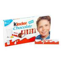 KINDER Milk Chocolate Bar 8pcs, 100g