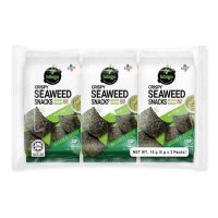 CJ Bibigo Seaweed Crispy Snack Wasabi Flavour 3Packsx5g