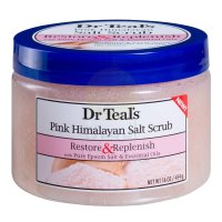 DR.TEALS Body Scrub Pink Himalayan Sea Salt 454g