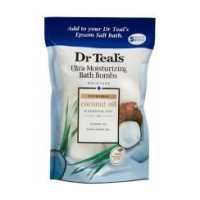 DR. TEALS BATHBOMBS COCONUT 5S 45G