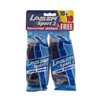 Gillette Laser Sport2 Disposable Razor 10pcsx2