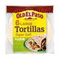 Old El Paso Flour Tortilla 10Inch 350G