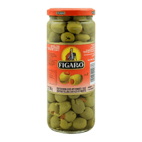Figaro Stuffed Green Olives With Pimiento Paste 270g