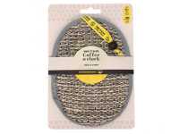 BETER COFFEE BATH SPONGE SISAL N COTTON
