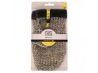 BETER COFFEE BATH GLOVE SISAL AND LINEN