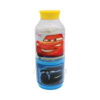 STOR Square Water Bottle Cars Race Ready 530ml