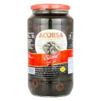 Acorsa Sliced Blk Oliv Btl470G
