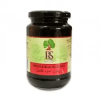 RS Olives Black Whole Jar 200g