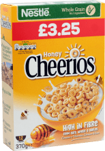 NESTLE HONEY CHEERIOS 370G