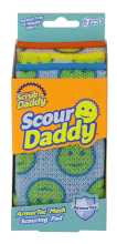 SCRUB DADDY SCOUR DAD SCOURING SPONGE 3S