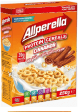 Allperella Protein Cereals Cinnamon 250g