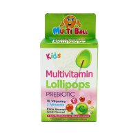 MULTIBALL Kids Multivitamin Lollipops 7's