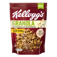 Kelloggs Granola Cereals White Chocolate With Pistachio 540G