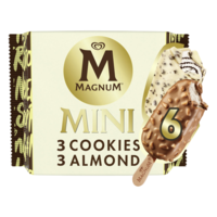 Magnum Mini Cookies & Almond 338Ml