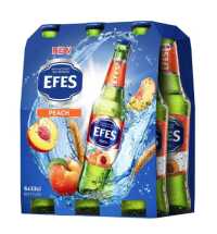 EFES NON ALCHL BEER  STRW BTTLE 6X330M