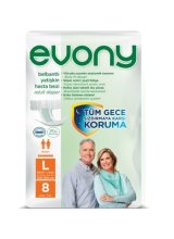 Evony Adult Diaper Large 100-150Cm 8S