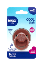 Wee Baby Round Teat Soother Kod-364 Assorted Colours