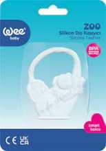 Wee Baby Zoo Silicone Teether Kod-389 Assorted Design & Colours