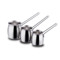 KORKMAZ TOMBIK COFFEE POT SET 3-4-5 CUPS