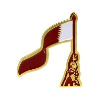 Qatar Flag Badge Assorted