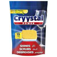 Cryystal Power Lemon Dishwasher Tab 19S