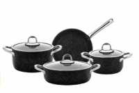 Falez Cookware 7Pcs Set Stl Plus F34517