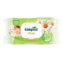 Ultra Compact Baby Wipes Camomile 72S