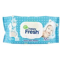 Happy Fresh Wet Wipes Kids 72Pcs