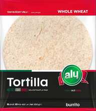 ALY Tortilla Bread Whole Wheat 10pcs, 300g