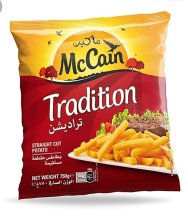 McCAIN Tradition Frozen French Fries Straight Cut 1.5kg