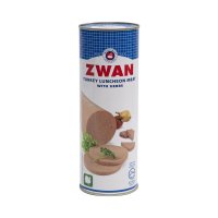 Zwan Turkey Luncheon Meat With Herbs Can 850g