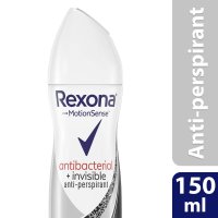 REXONA Deo Spray Antibacterial Plus Invisible Women 150ml