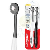 Colgate Toothbrush Cushion Clean Form Soft Charcoal 2S