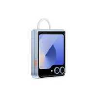 SAMSUNG CASE FLIP6 CLEAR RING TRANSP