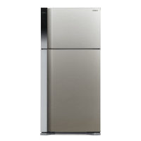 HITACHI Refrigerator 650L Silver RV650PK7KBSL