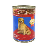 SMARTHEART Canned Adult Dog Food - Beef & Liver 400g