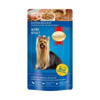 SMARTHRT CKN CHUNK GRVY DOGFOOD PCH 130G