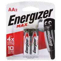 ENERGIZER Battery MAX Alkaline AA BP2 135322795