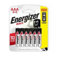 Energizer Battery Max Alk Aaa Bp4+2 135322710